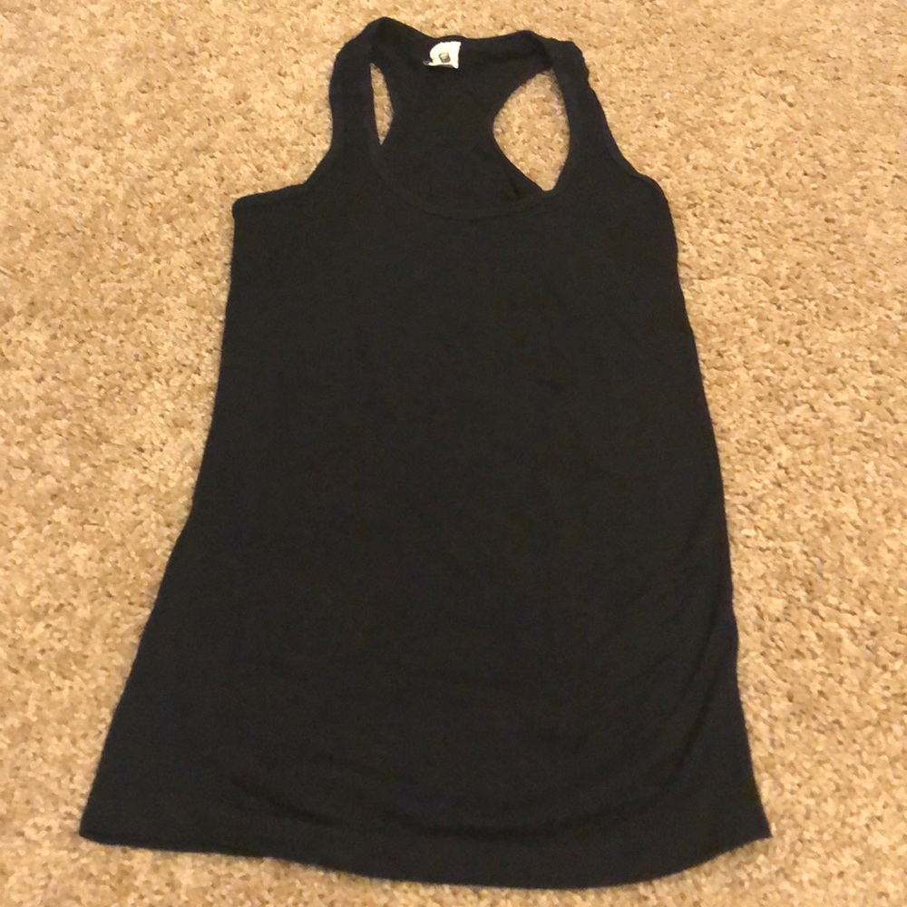 Fabletics black racerback tank top size XS